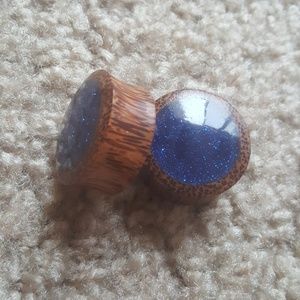 Night Sky Coconut Wood W/ Glitter Inlay 28mm 1 1/8